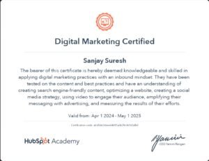 HubSpot Certification