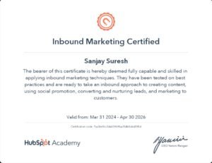 HubSpot Certification