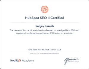 HubSpot Certification
