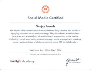 HubSpot Certification